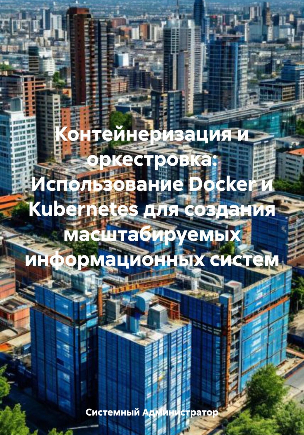 Обложка книги «Контейнеризация и оркестровка: Использование Docker и Kubernetes для создания масштабируемых информационных систем»