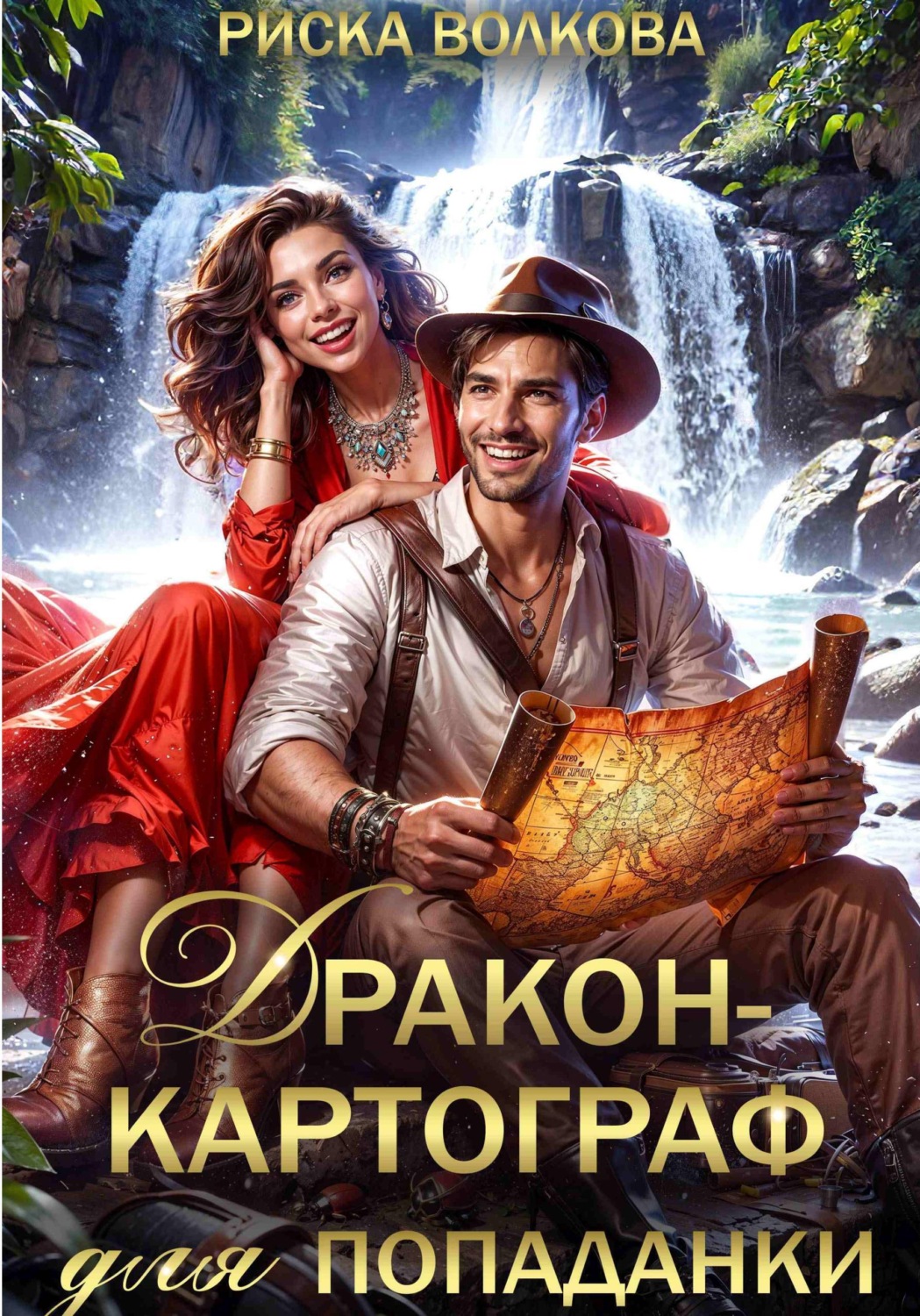 Обложка книги «Дракон-картограф для попаданки»