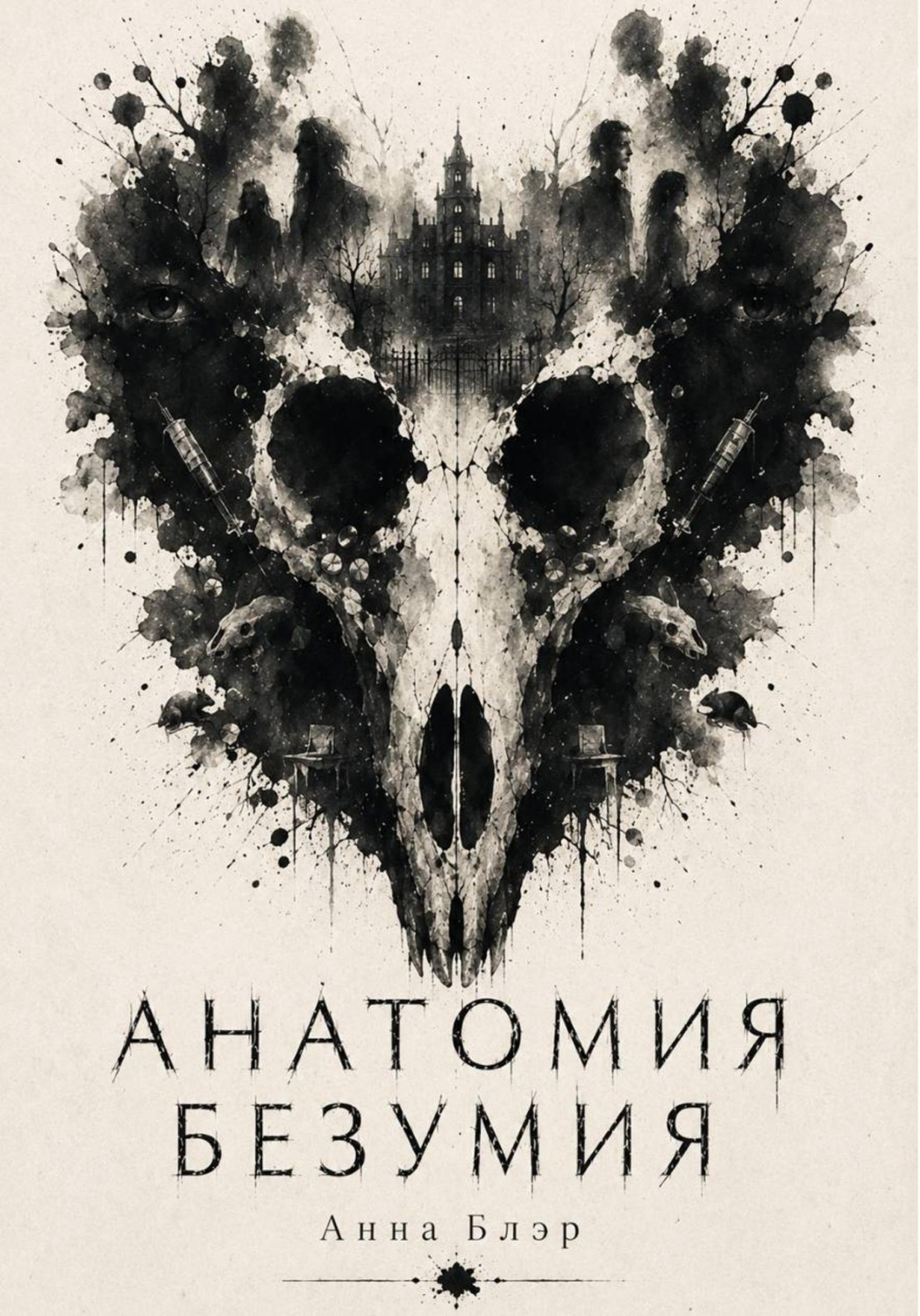Обложка книги «Анатомия безумия»