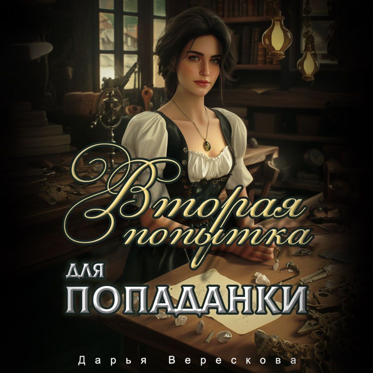 Обложка книги «Вторая попытка для попаданки»