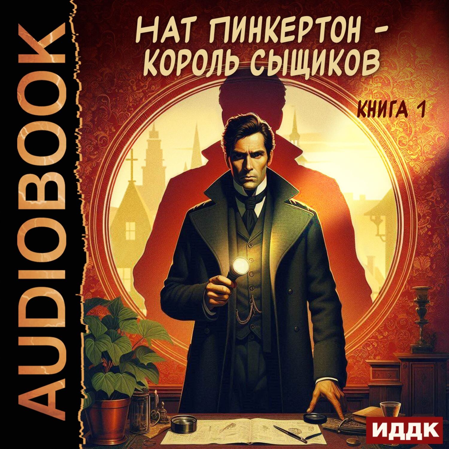 Обложка книги «Нат Пинкертон – король сыщиков. Книга 1»