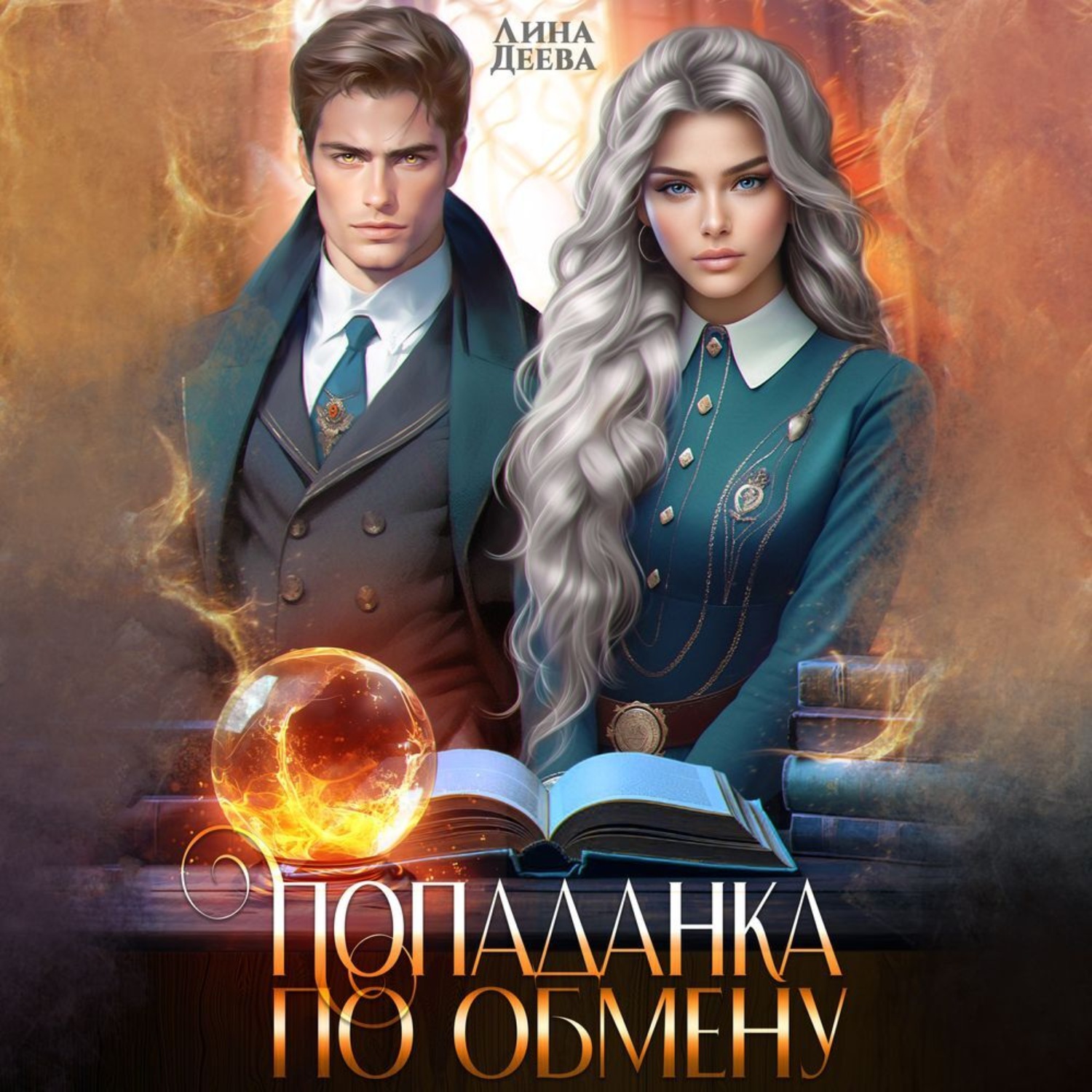 Обложка книги «Попаданка по обмену»