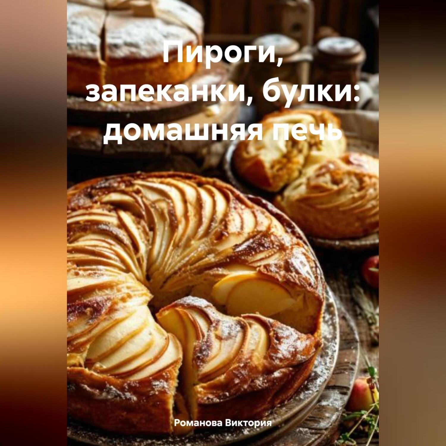 Обложка книги «Пироги, запеканки, булки: домашняя печь»