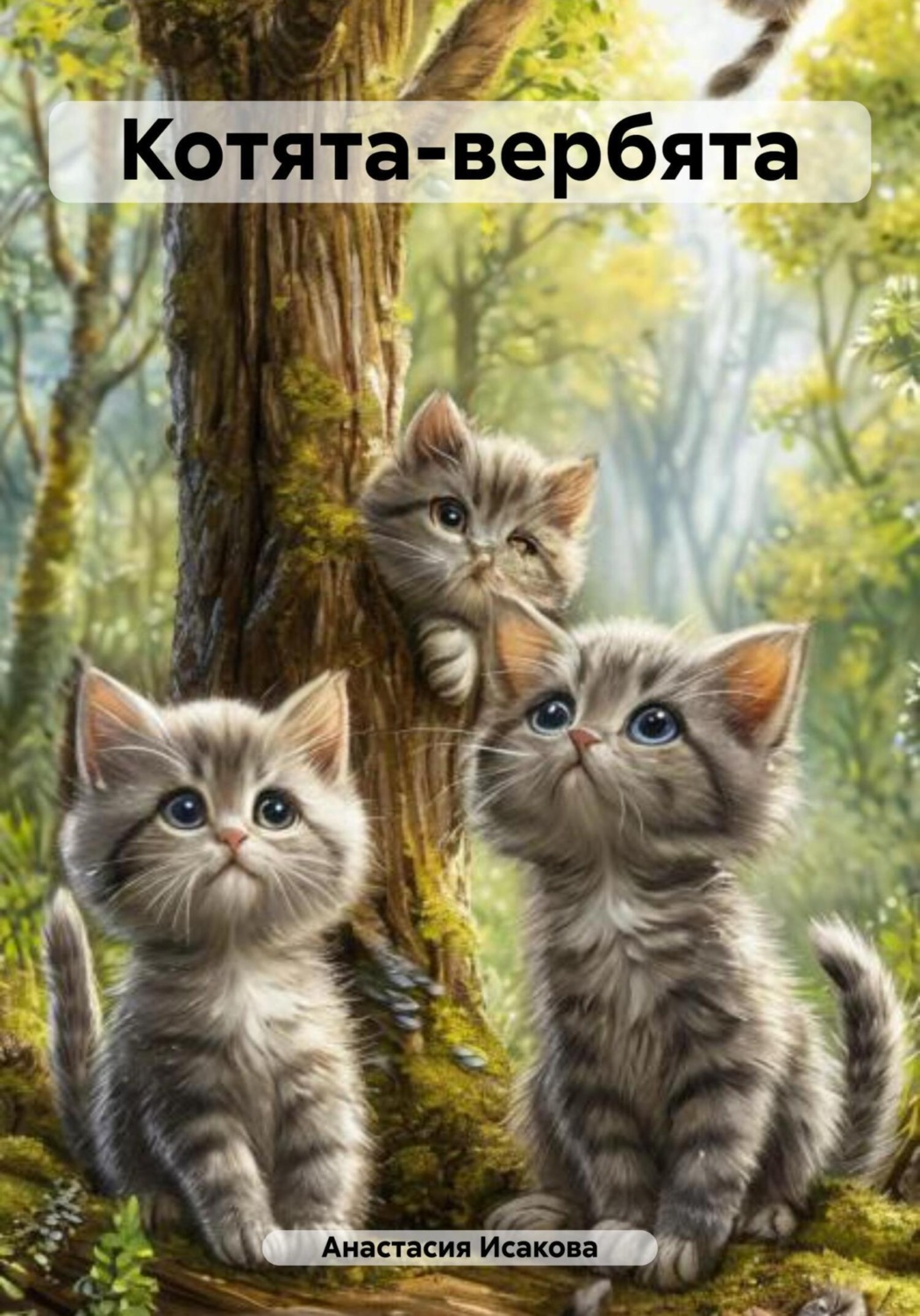 Обложка книги «Котята-вербята»