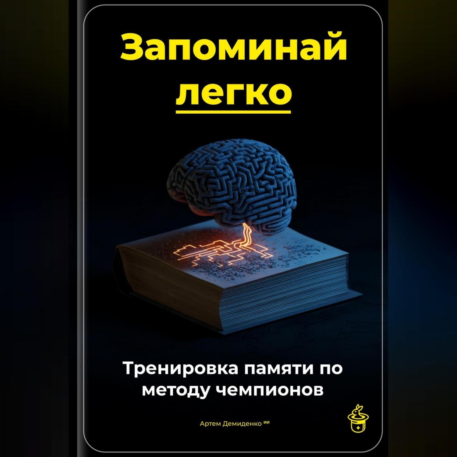 Обложка книги «Запоминай легко: Тренировка памяти по методу чемпионов»