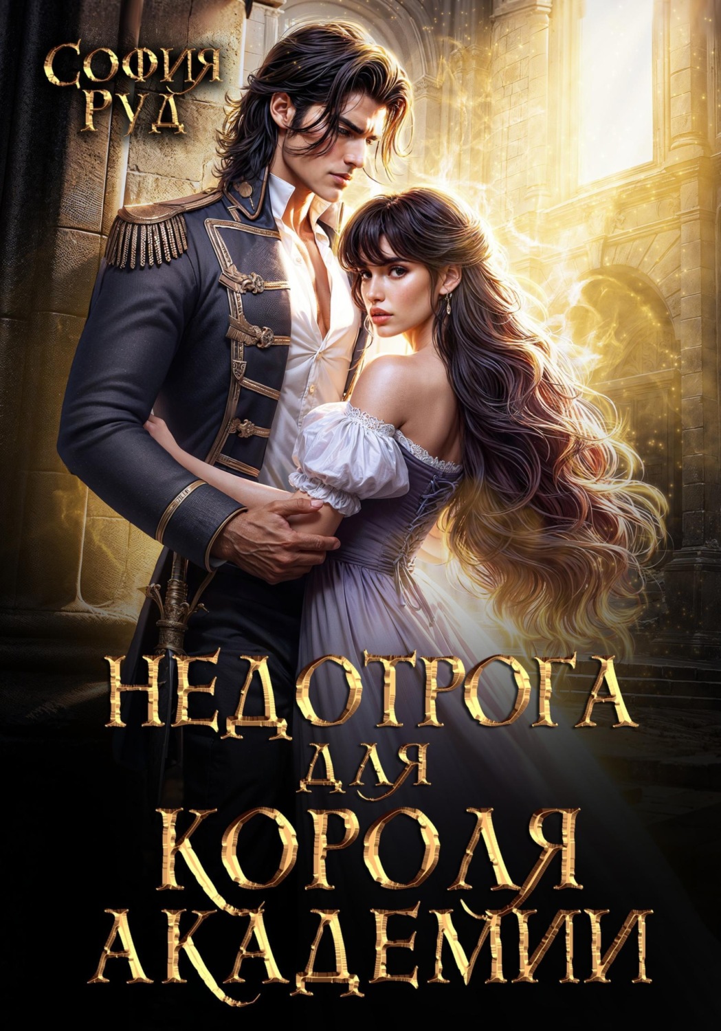 Обложка книги «Недотрога для короля академии»