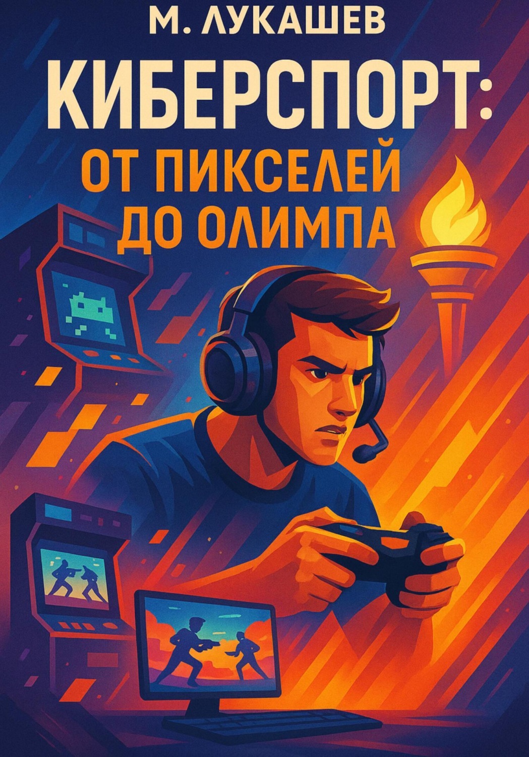 Обложка книги «Киберспорт: от пикселей до Олимпа»