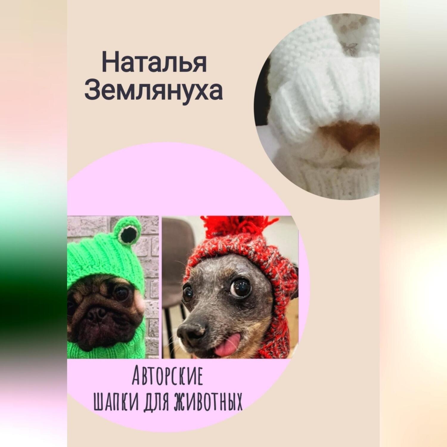 Обложка книги «Авторские шапки для животных»