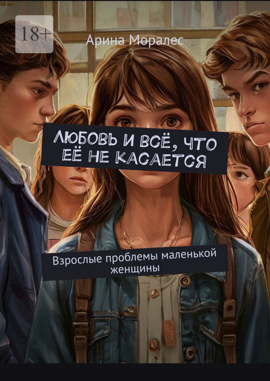 Обложка книги «Любовь и всё, что её не касается. Взрослые проблемы маленькой женщины»
