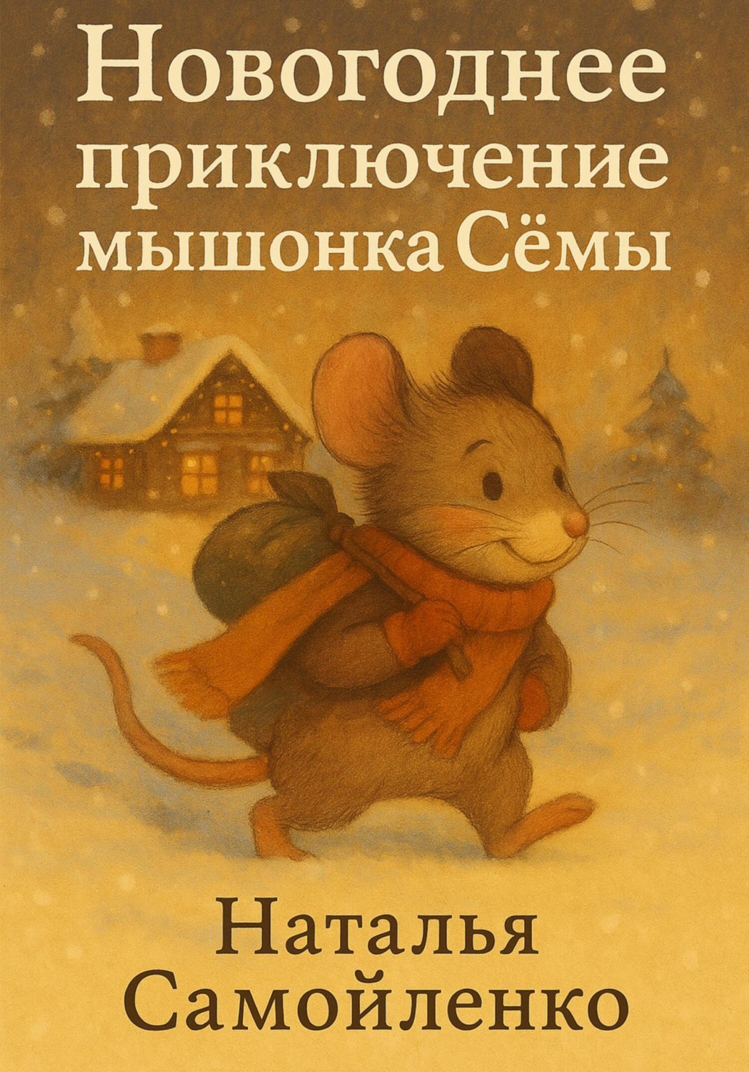 Обложка книги «Новогоднее приключение мышонка Сёмы»