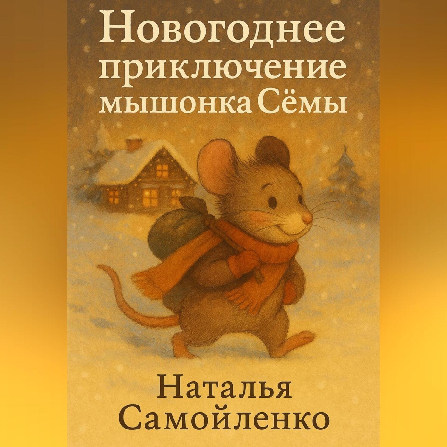 Обложка книги «Новогоднее приключение мышонка Сёмы»