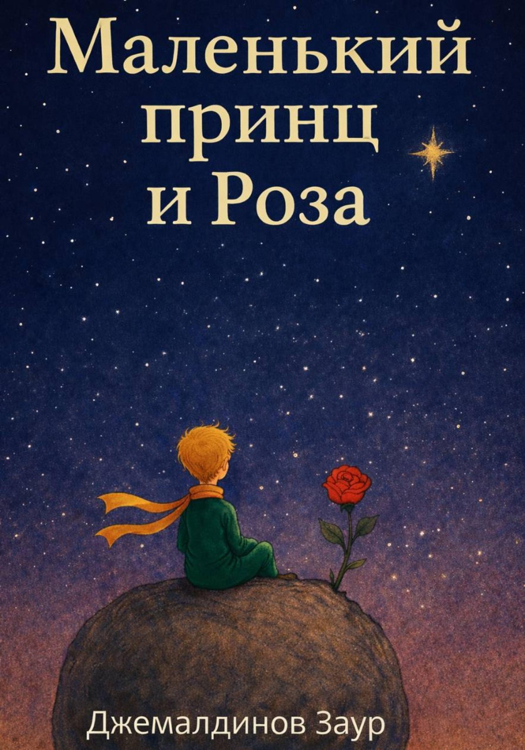Обложка книги «Маленький принц и Роза»