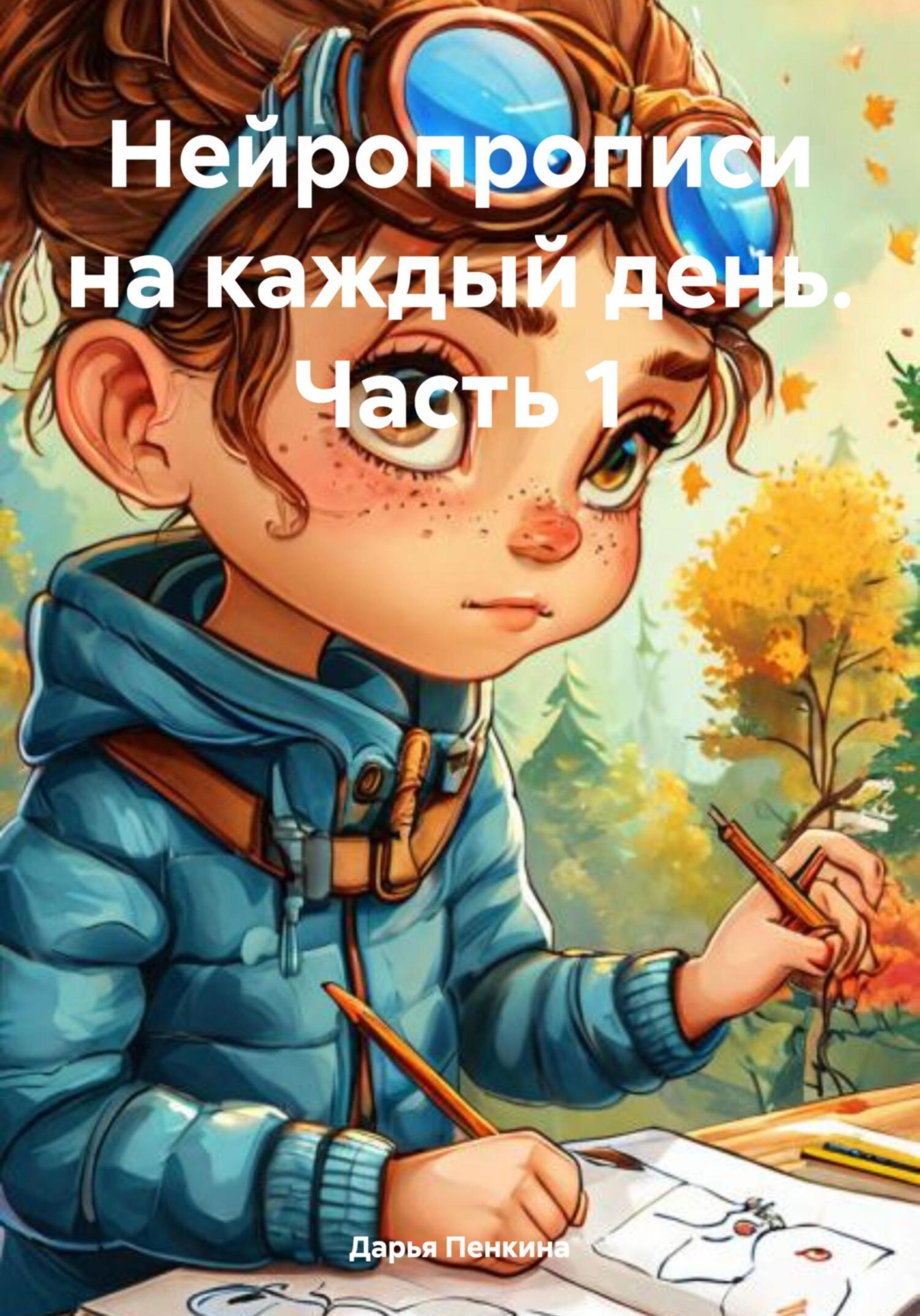Обложка книги «Нейропрописи на каждый день. Часть 1»