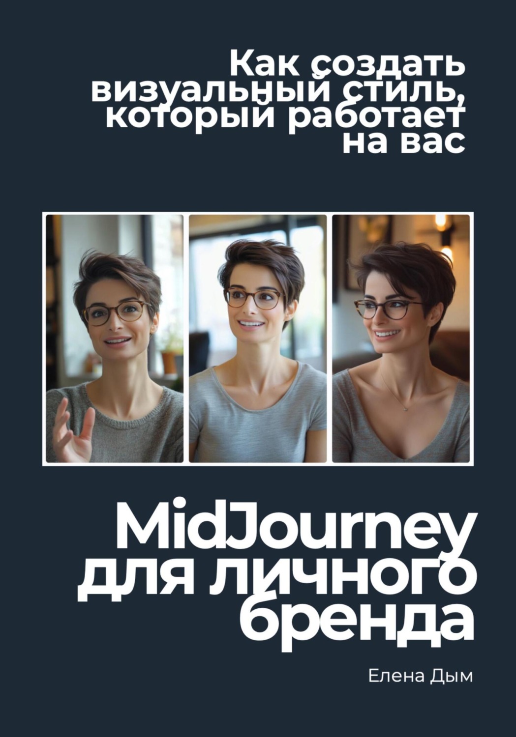 Обложка книги «MidJourney для личного бренда: как создать визуальный стиль, который работает на вас»