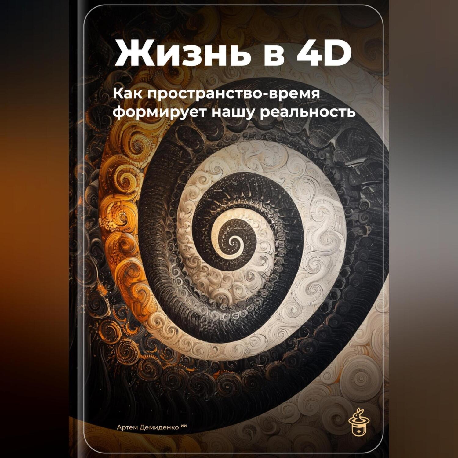 Обложка книги «Жизнь в 4D: Как пространство-время формирует нашу реальность»