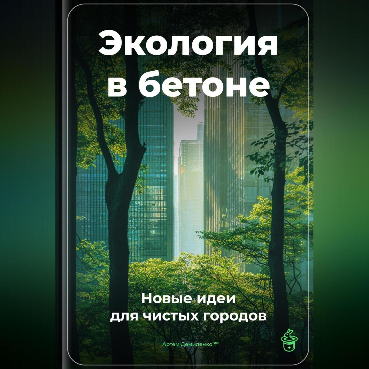 Обложка книги «Экология в бетоне: Новые идеи для чистых городов»