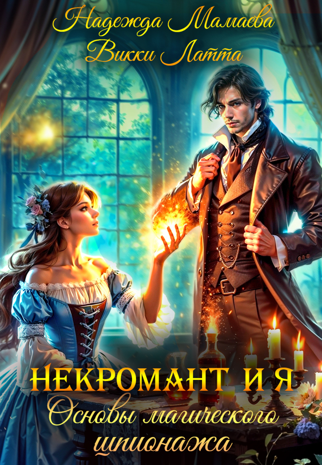 Обложка книги «Некромант и я. Основы магического шпионажа»