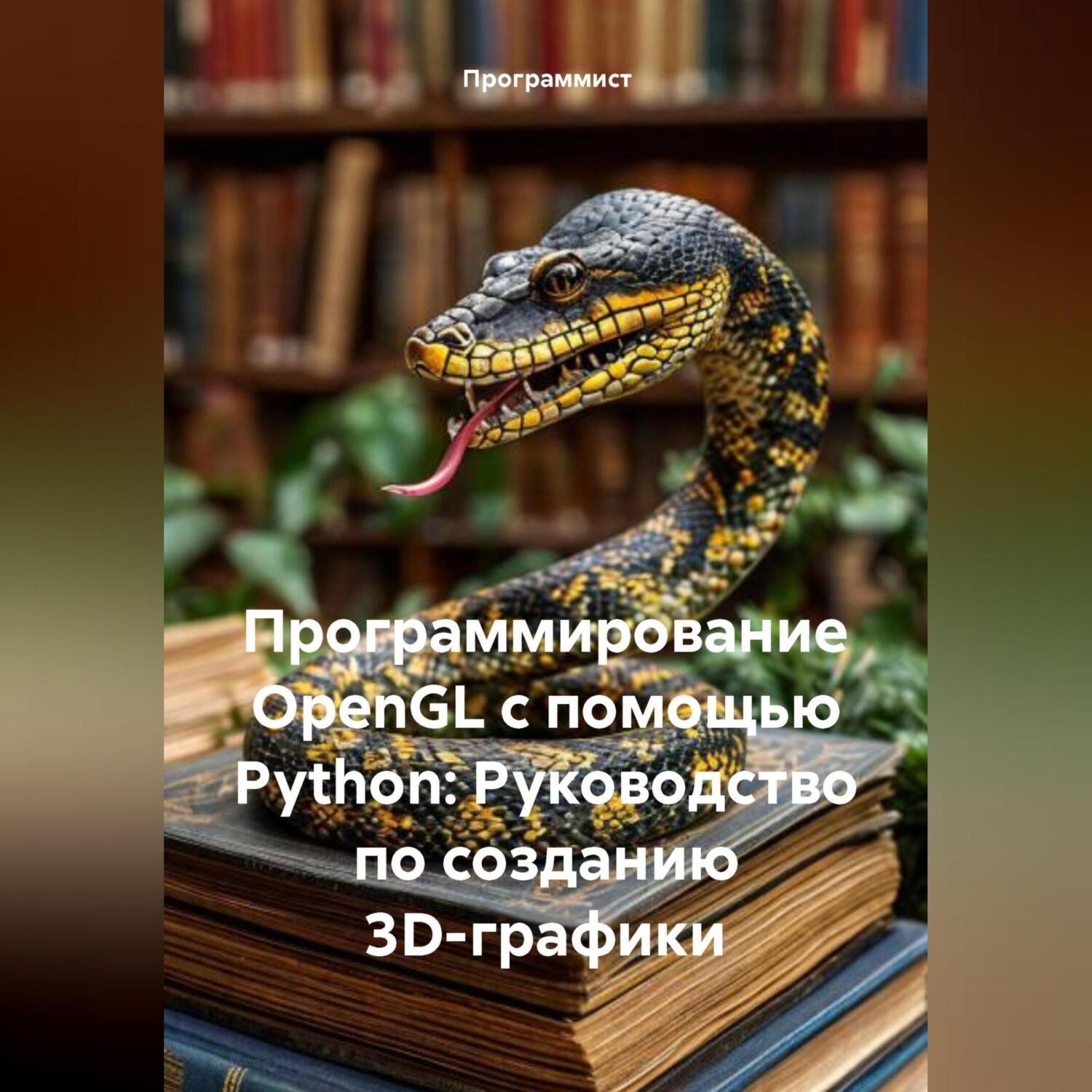 Обложка книги «Программирование OpenGL с помощью Python: Руководство по созданию 3D-графики»