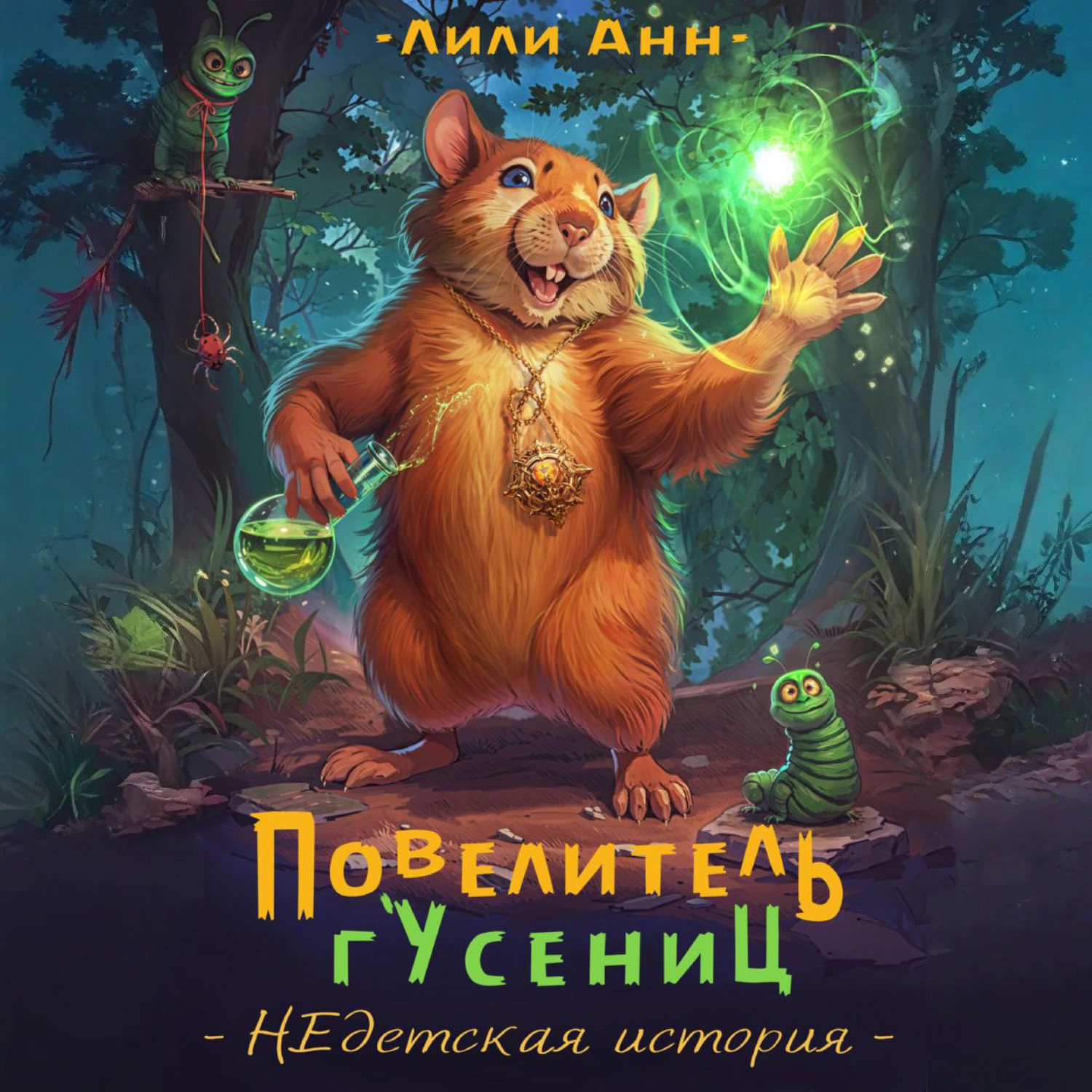 Обложка книги «Повелитель гусениц. НЕдетская история»