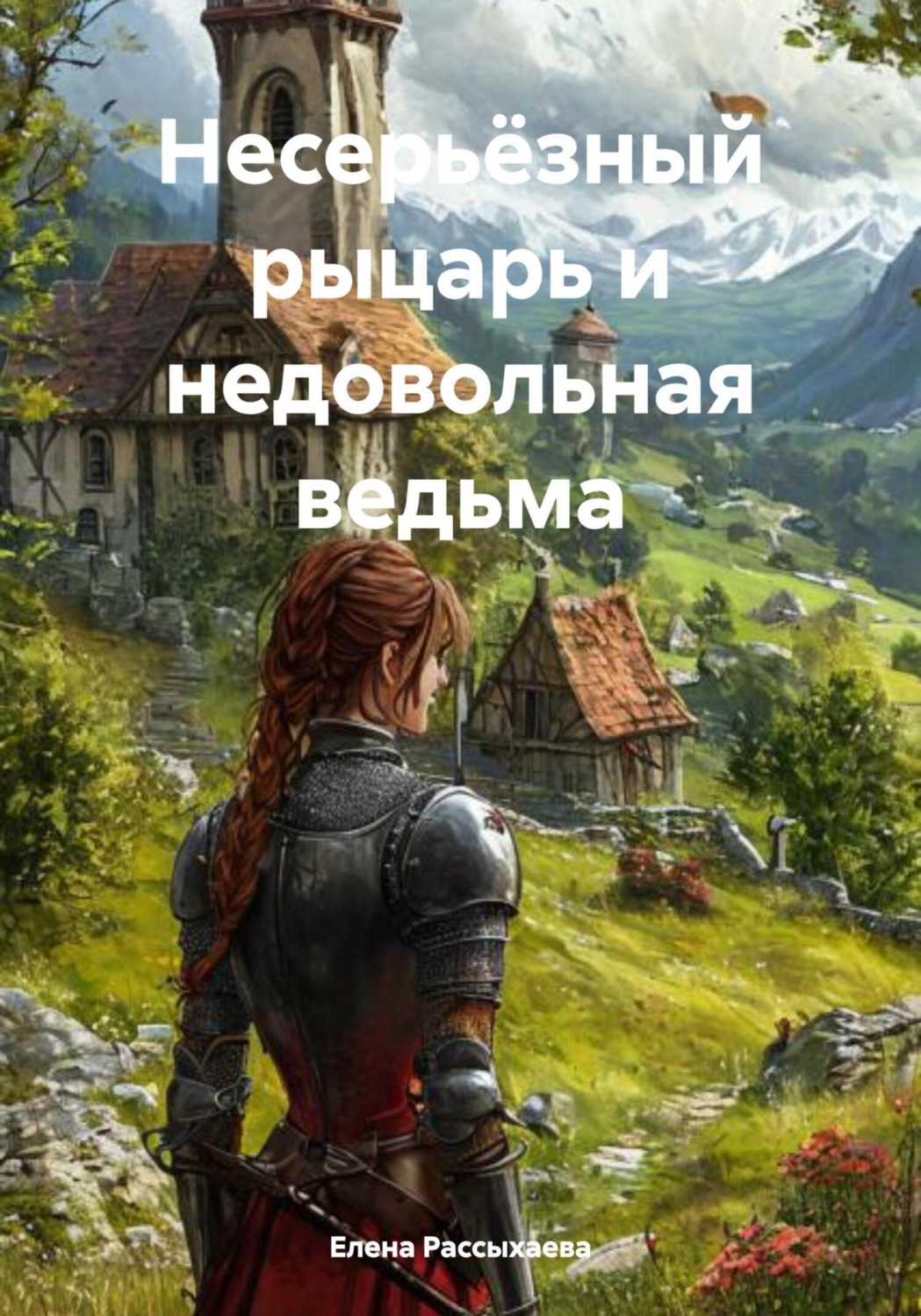 Обложка книги «Несерьёзный рыцарь и недовольная ведьма»