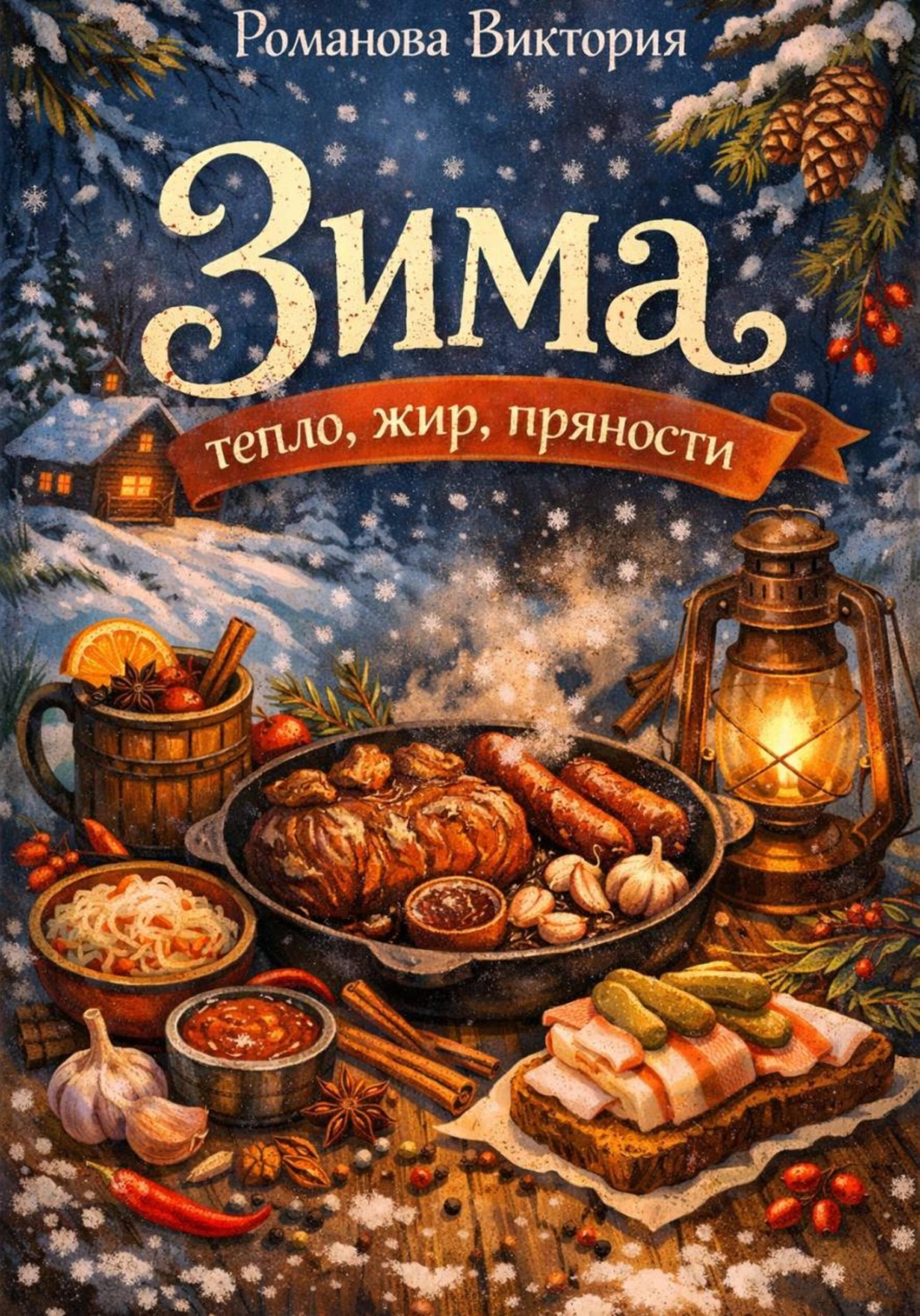 Обложка книги «Зима: тепло, жир, пряности»