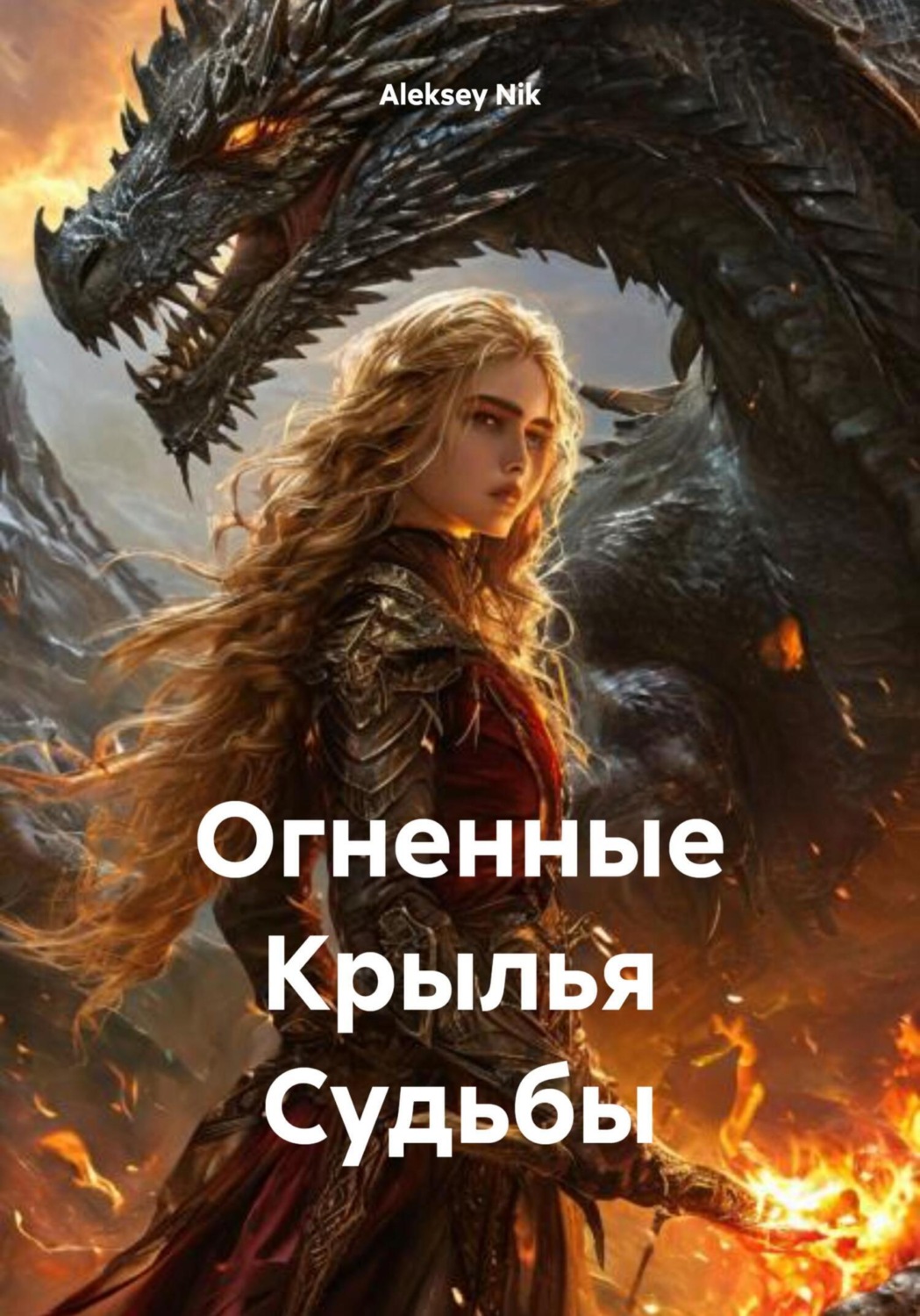 Обложка книги «Огненные Крылья Судьбы»