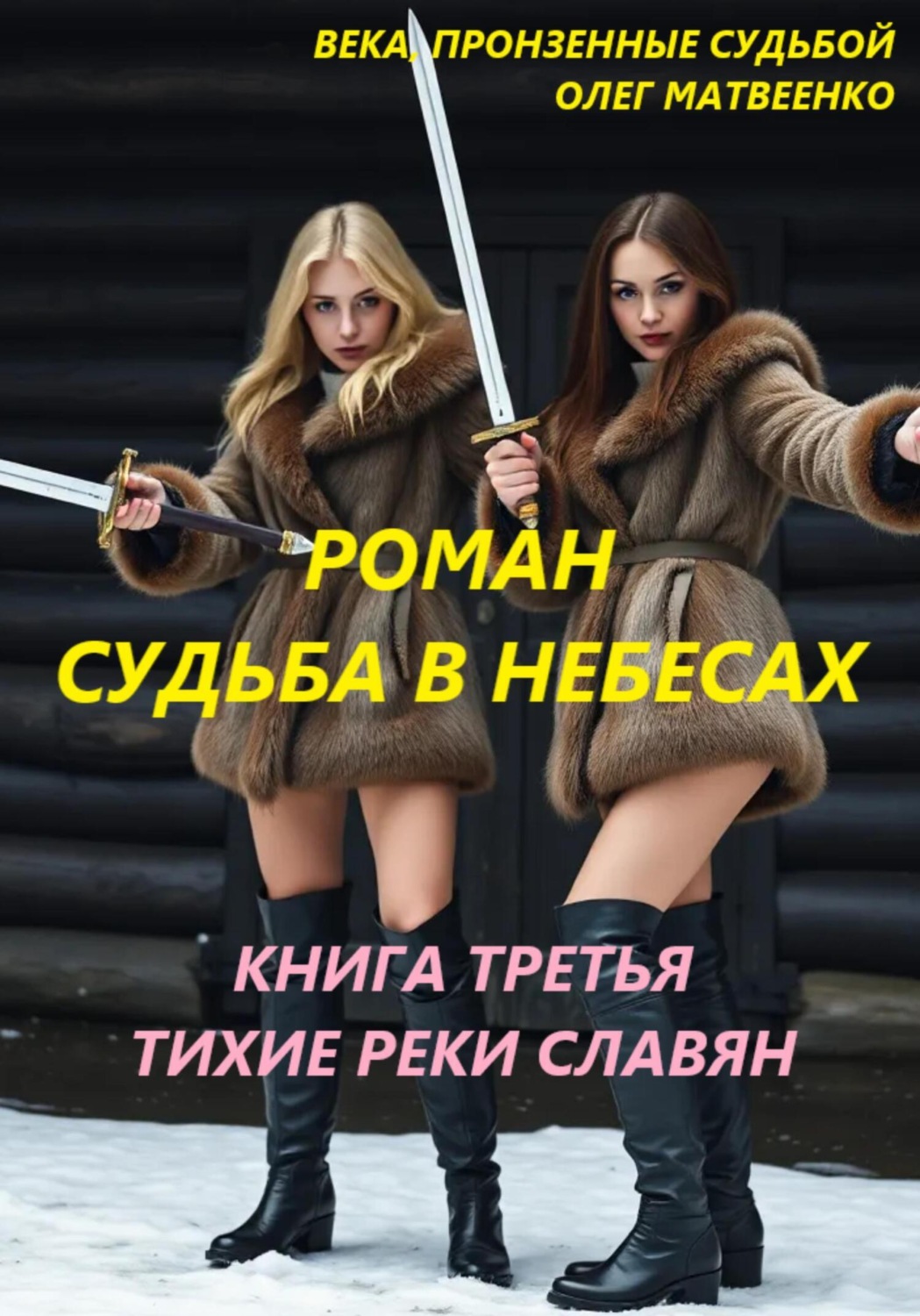 Обложка книги «Судьба в небесах. Книга третья. Тихие реки славян»