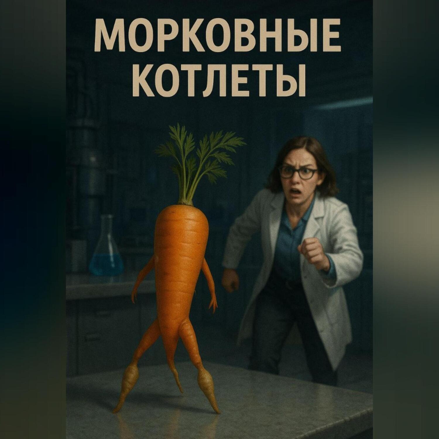 Обложка книги «Морковные котлеты»