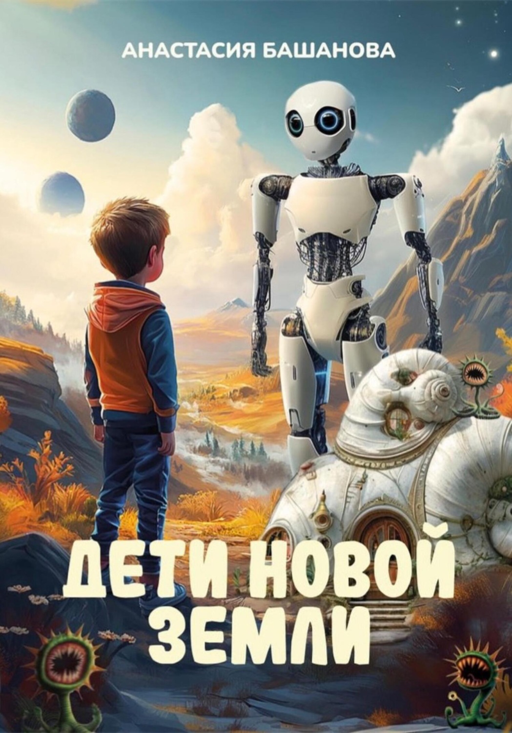 Обложка книги «Дети новой Земли»