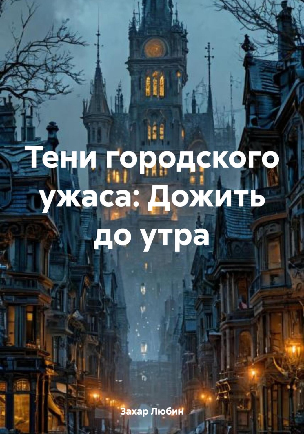 Обложка книги «Тени городского ужаса: Дожить до утра»