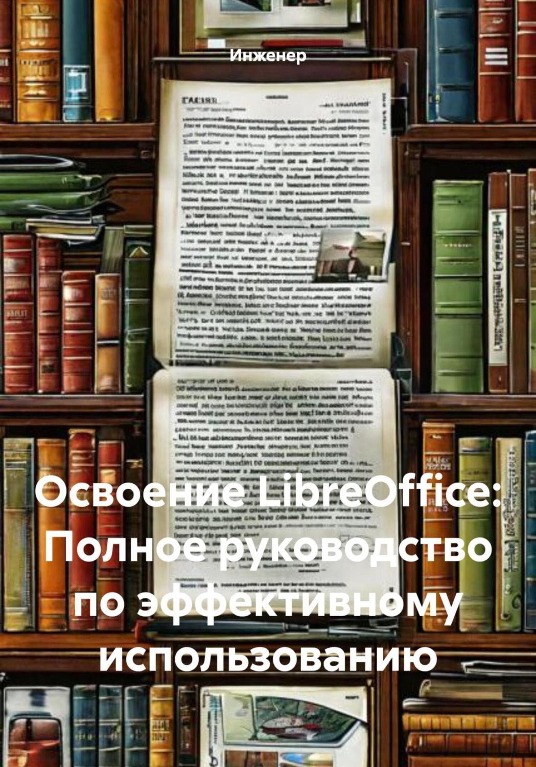 Обложка книги «Освоение LibreOffice: Полное руководство по эффективному использованию»