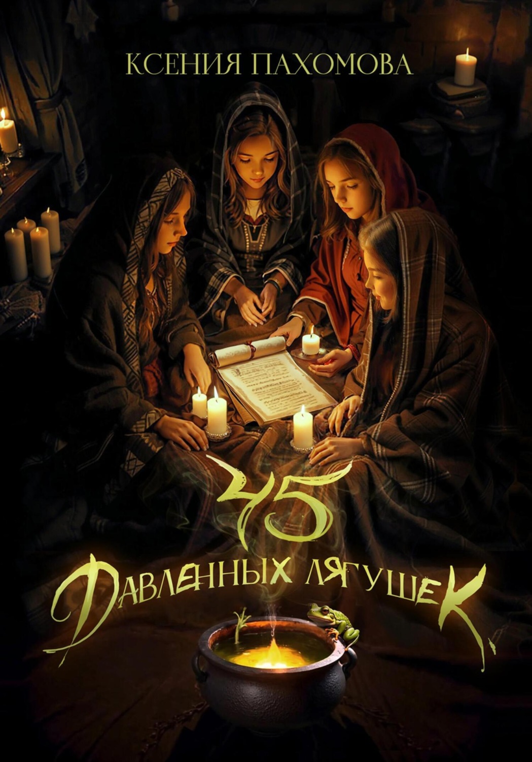 Обложка книги «Сорок пять давленных лягушек»