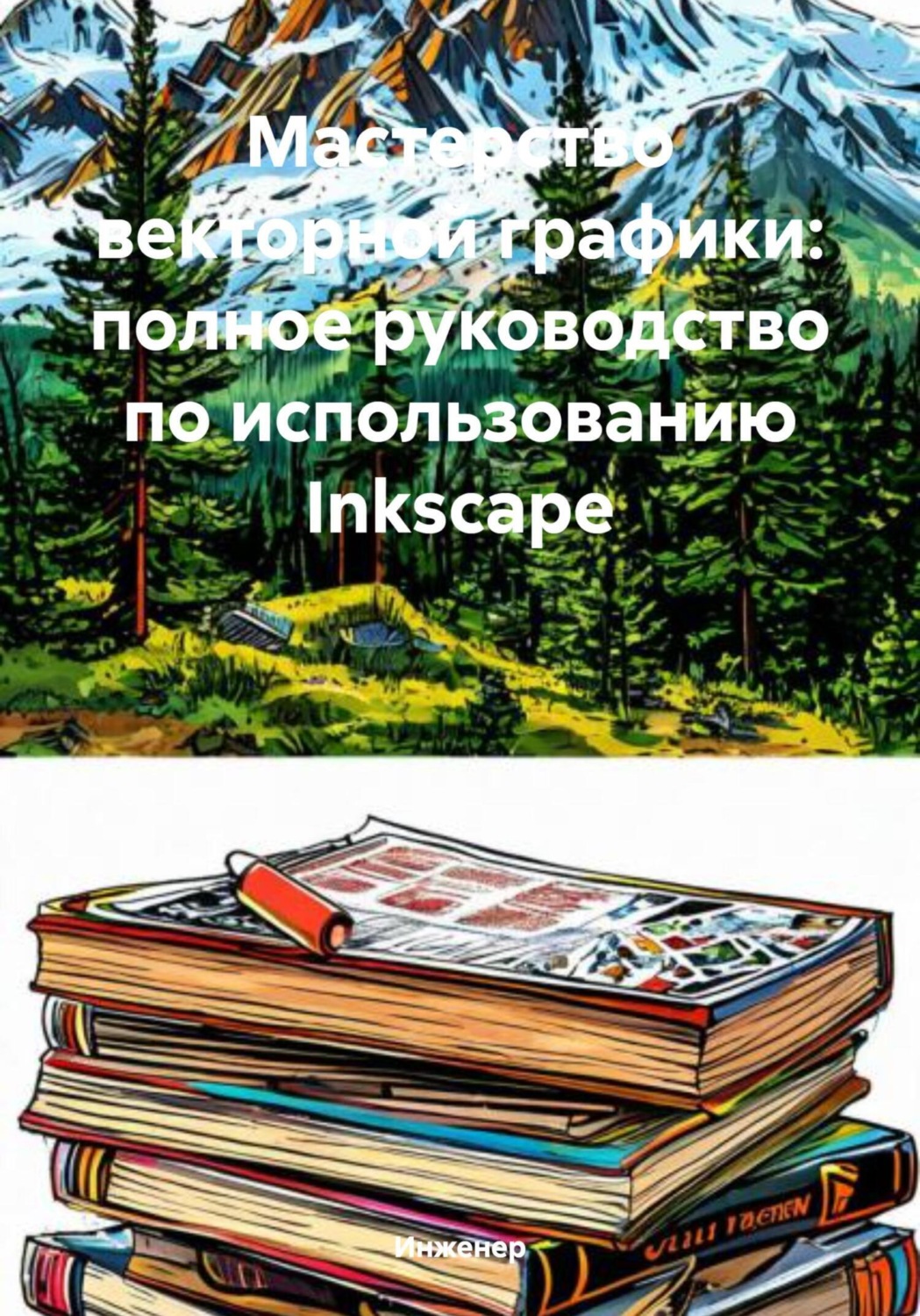 Обложка книги «Мастерство векторной графики: полное руководство по использованию Inkscape»