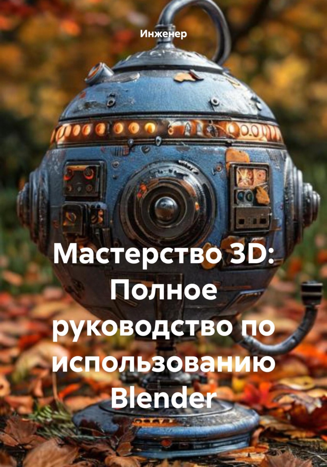 Обложка книги «Мастерство 3D: Полное руководство по использованию Blender»
