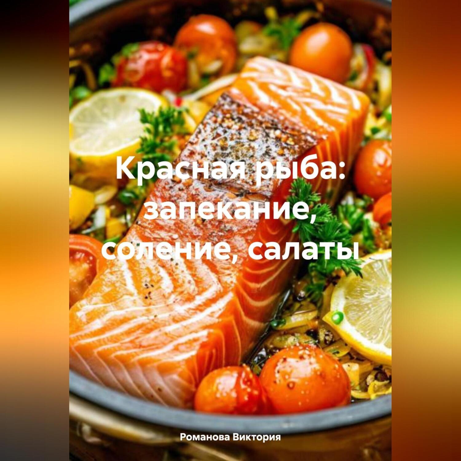 Обложка книги «Красная рыба: запекание, соление, салаты»