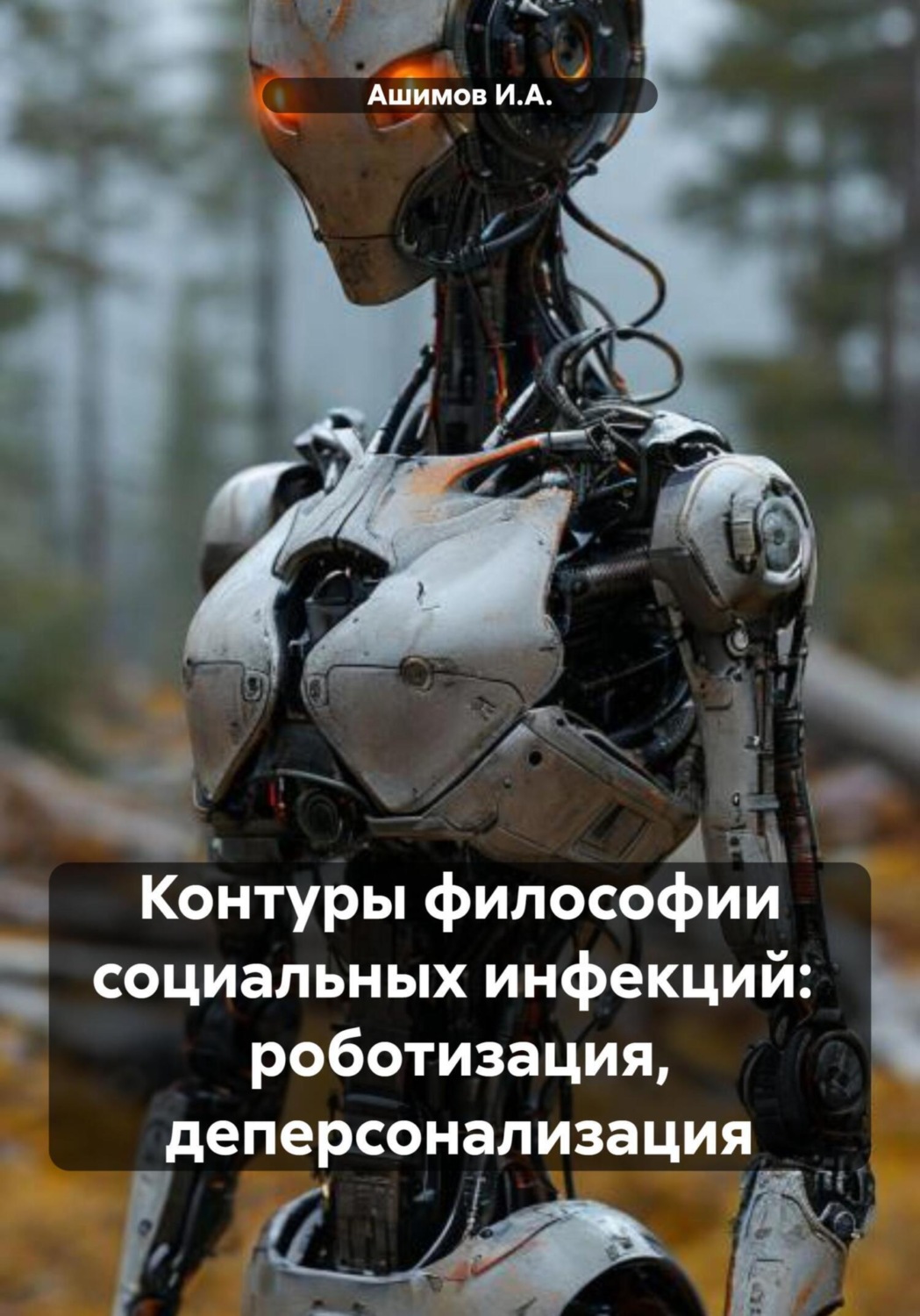 Обложка книги «Контуры философии социальных инфекций: роботизация, деперсонализация»