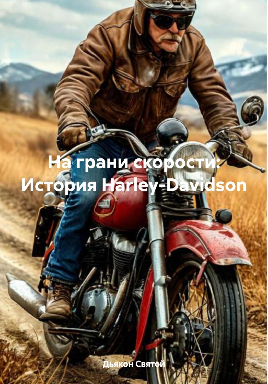 Обложка книги «На грани скорости: История Harley-Davidson»