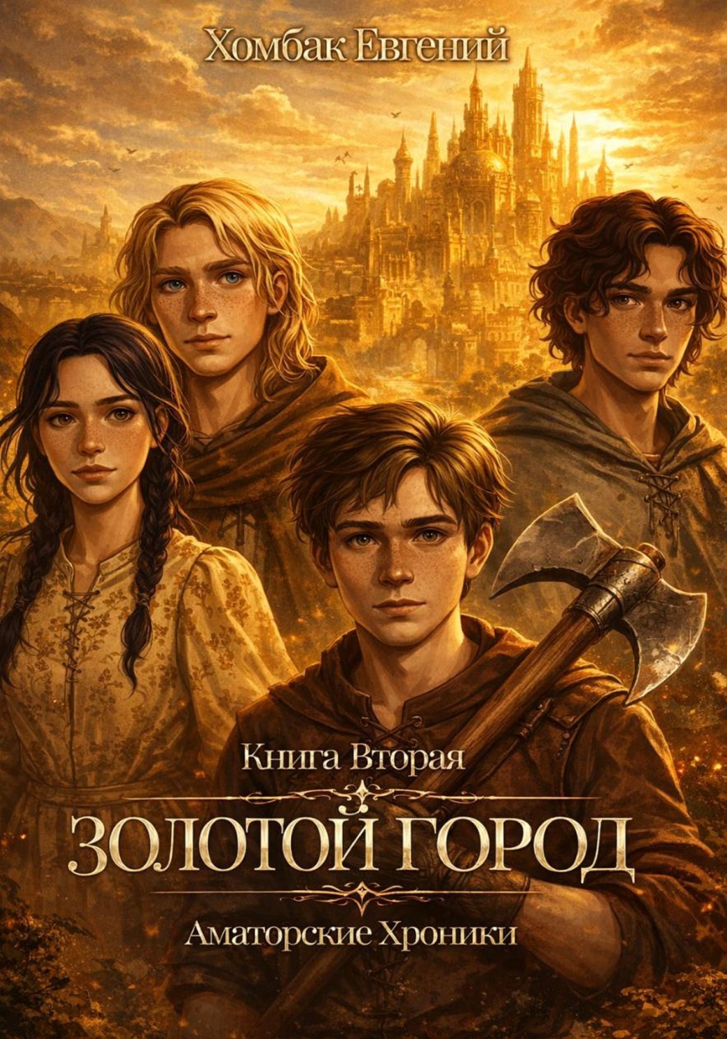 Обложка книги «Золотой город»
