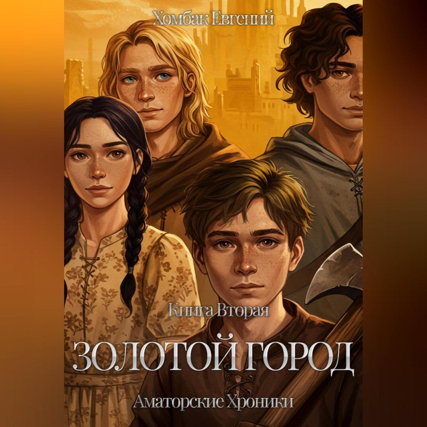 Обложка книги «Золотой город»