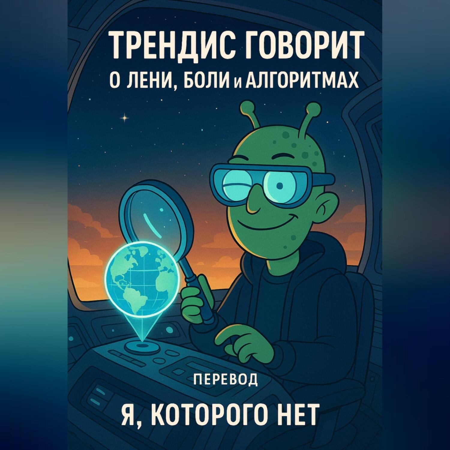 Обложка книги «Трендис говорит. О лени, боли и алгоритмах»