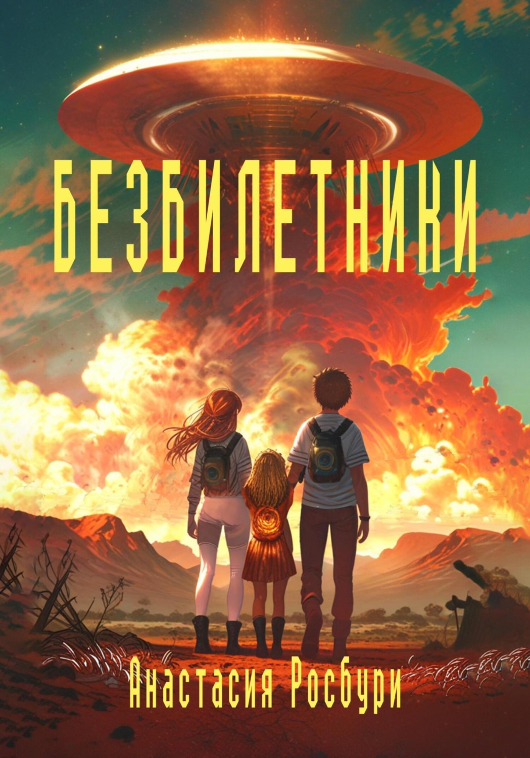 Обложка книги «Безбилетники»