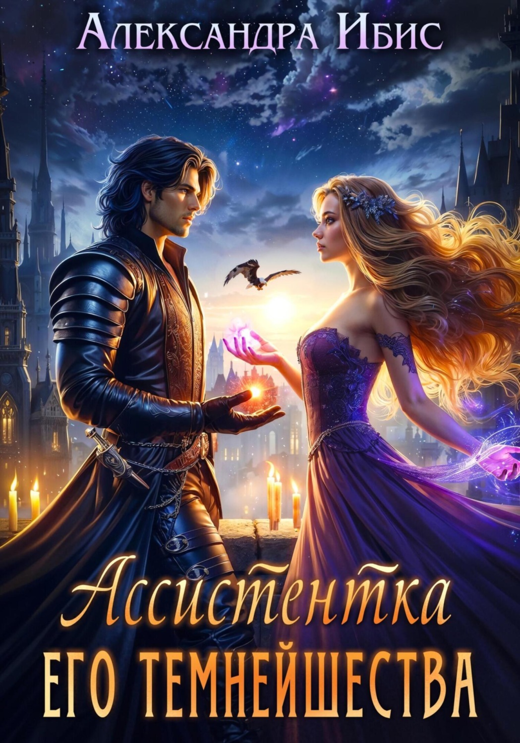 Обложка книги «Ассистентка Его Темнейшества»