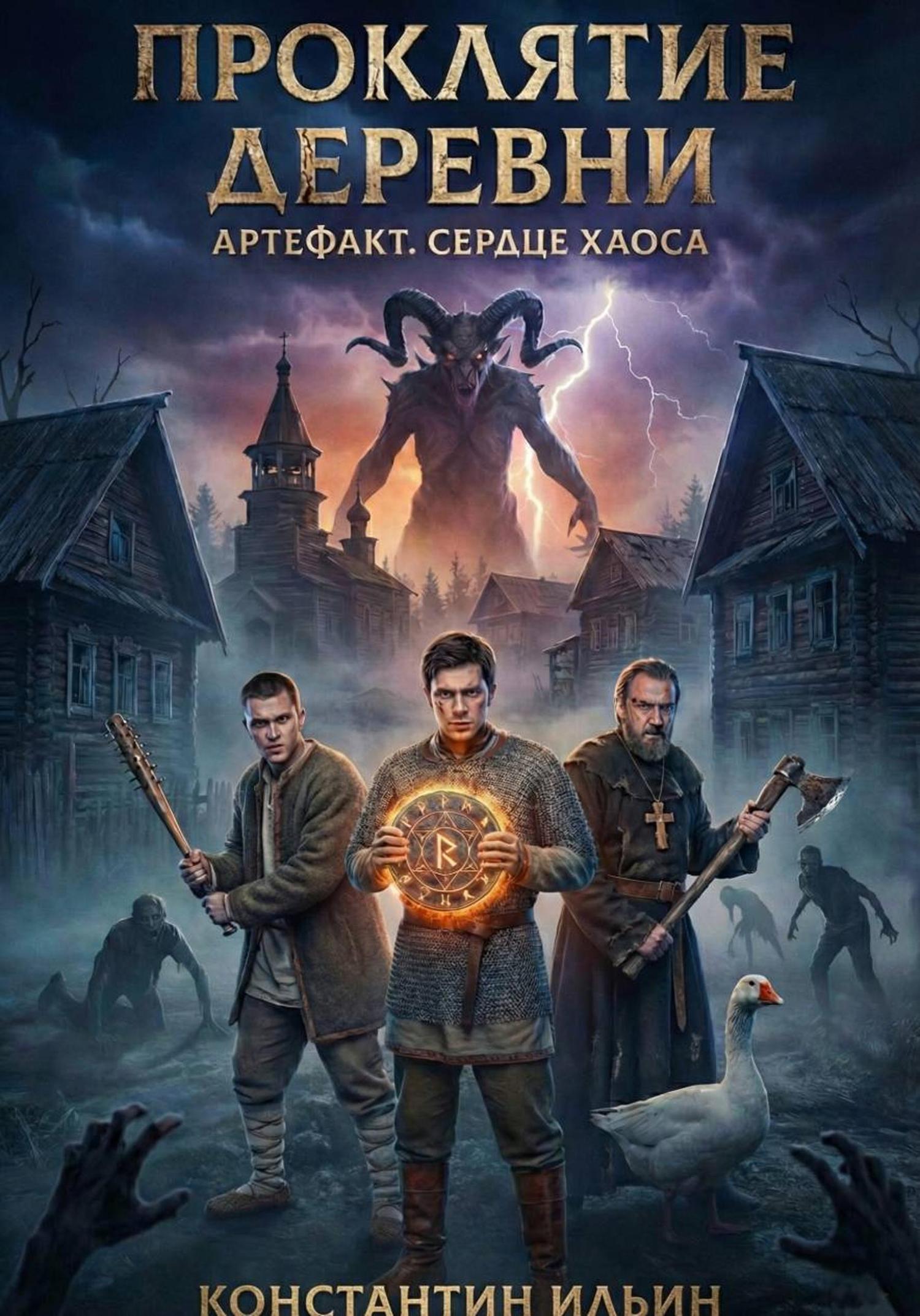 Обложка книги «Артефакт. Проклятие деревни»
