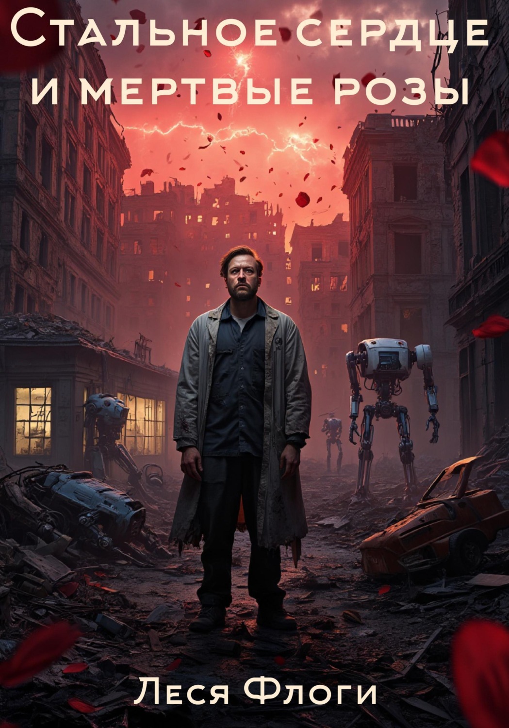 Обложка книги «Стальное сердце и мертвые розы»