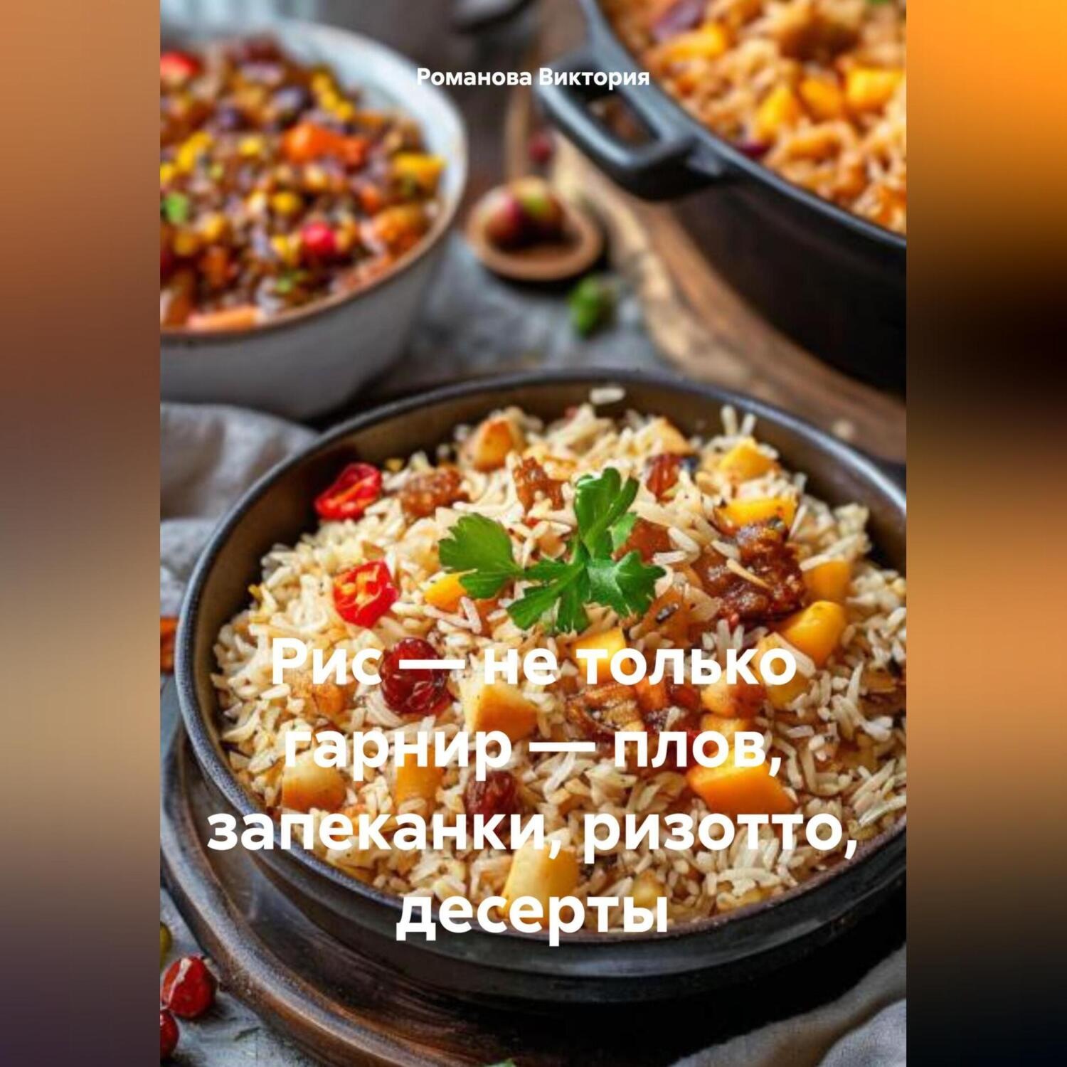 Обложка книги «Рис – не только гарнир – плов, запеканки, ризотто, десерты»