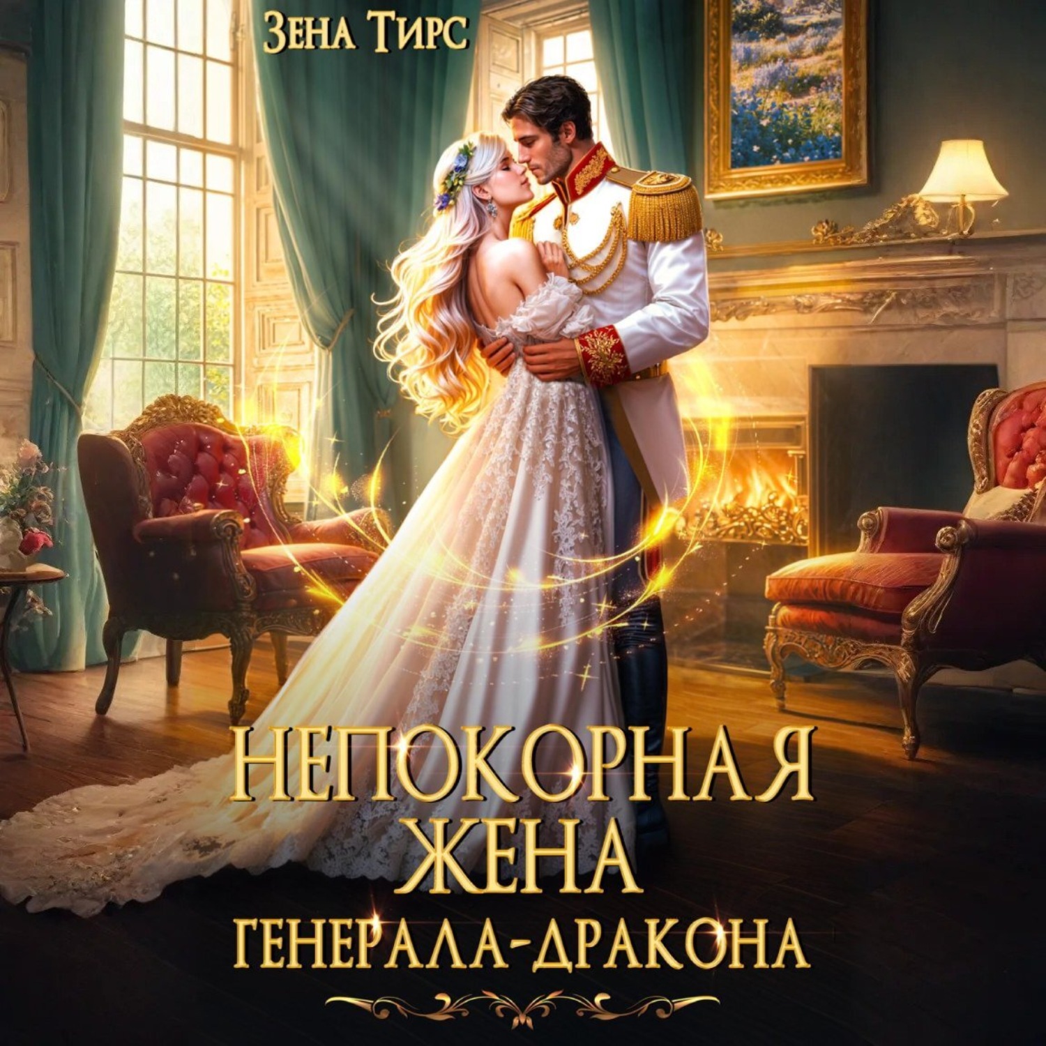 Обложка книги «Непокорная жена генерала-дракона»
