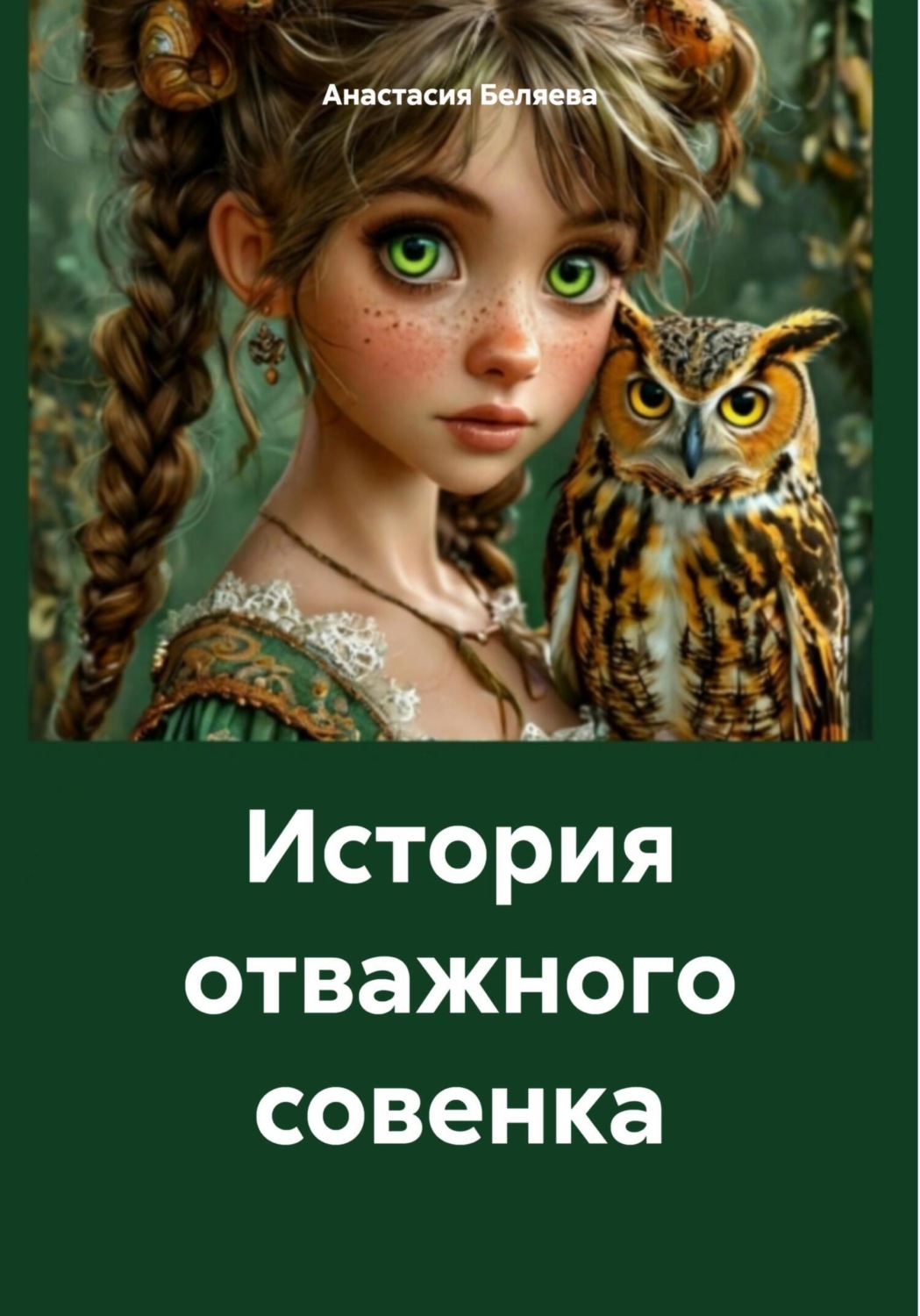 Обложка книги «История отважного совенка»