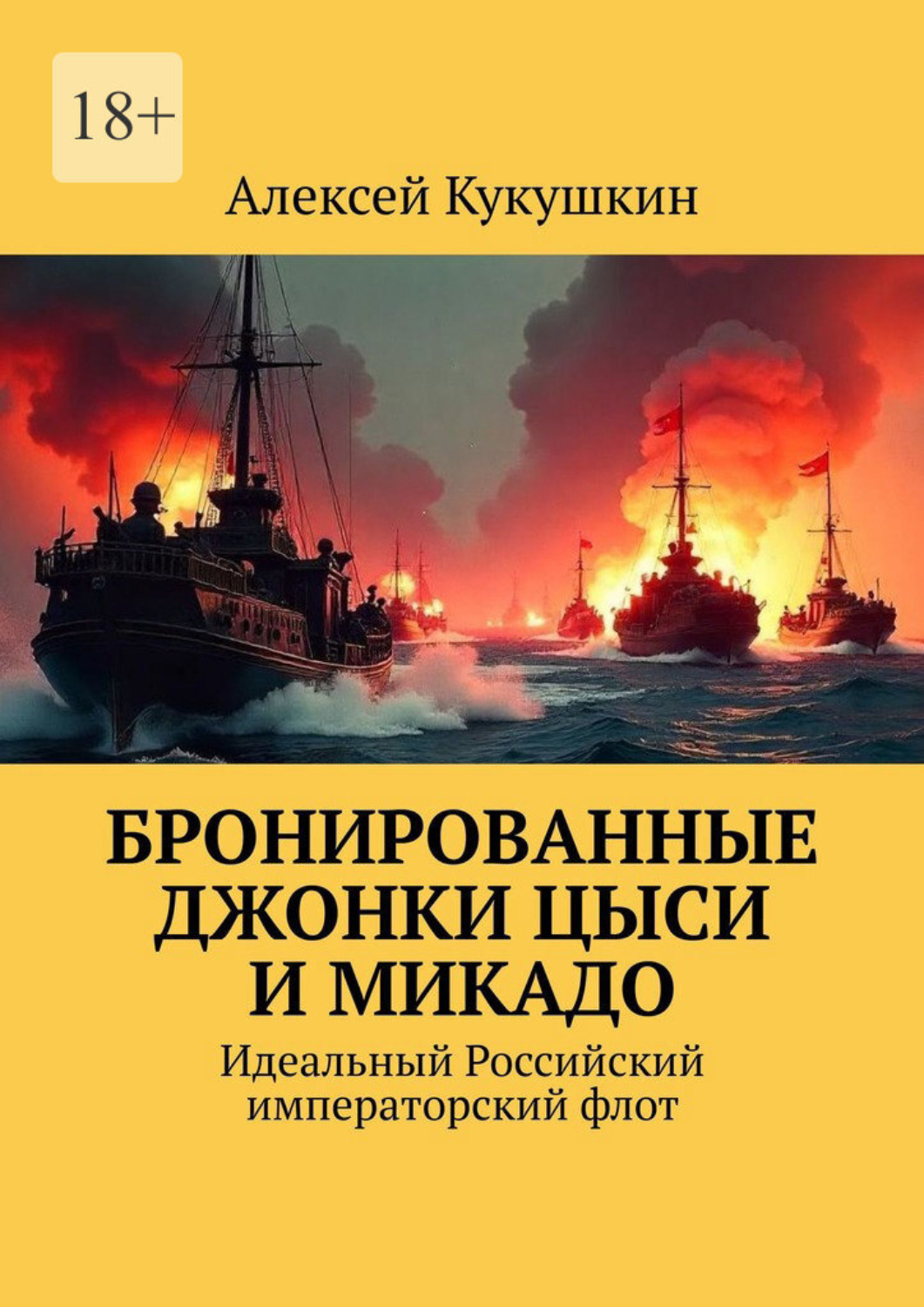 Обложка книги «Бронированные джонки Цыси и Микадо. Идеальный Российский императорский флот»