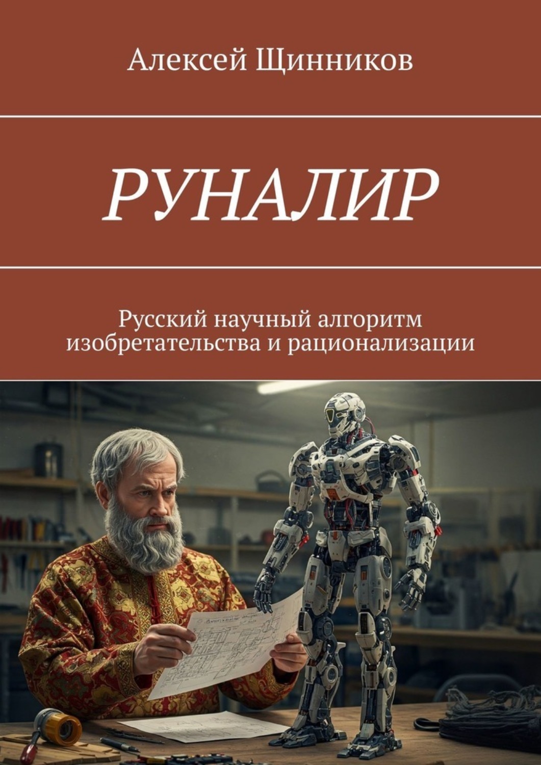 Обложка книги «РУНАЛИР. Русский научный алгоритм изобретательства и рационализации»