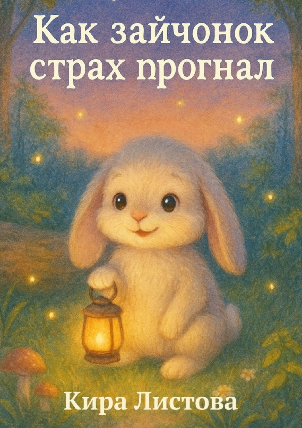 Обложка книги «Как зайчонок страх прогнал»
